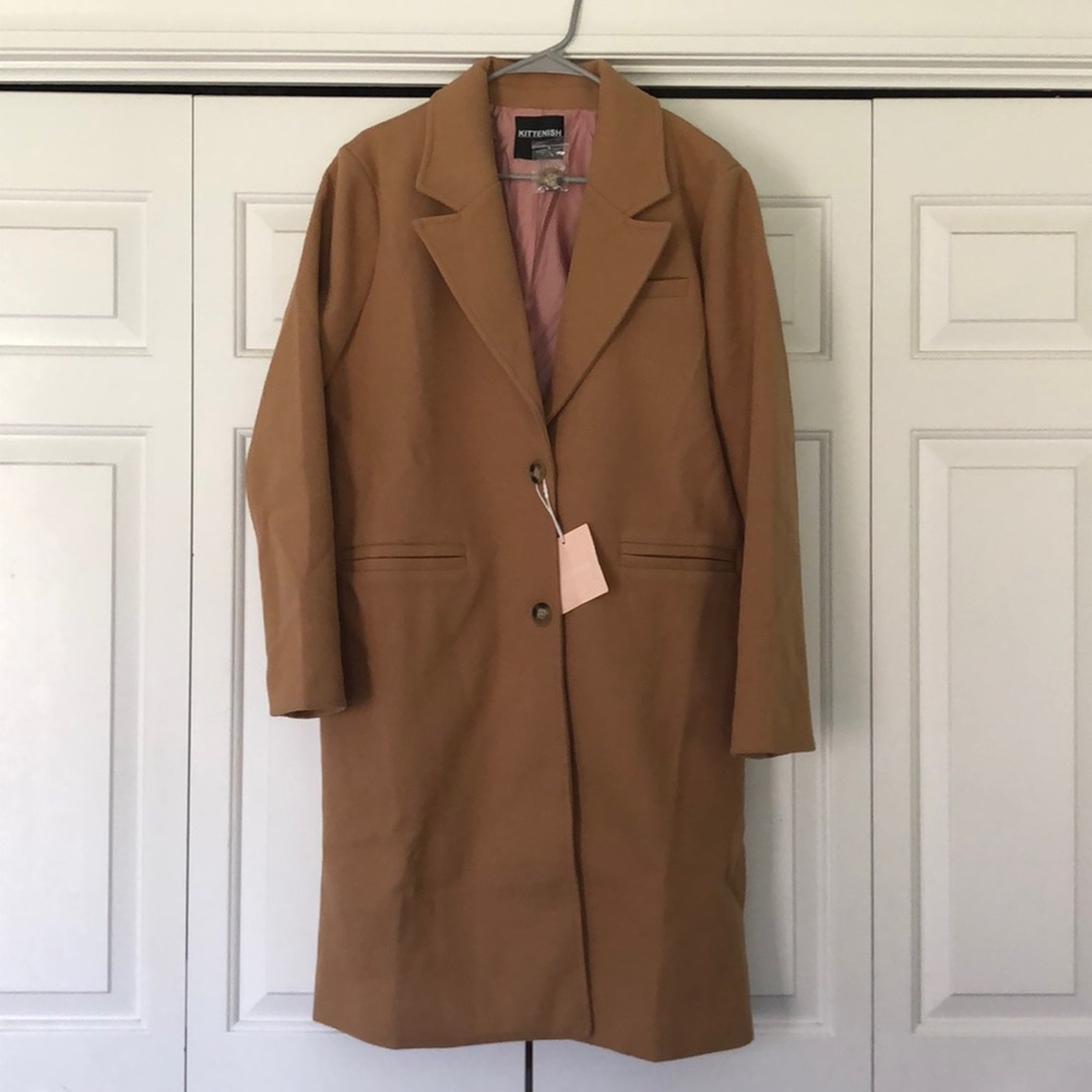 Kittenish Camel Coat